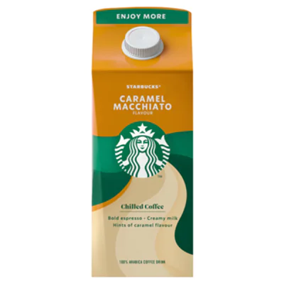 STARBUCKS® Macchiato Caramel 6 x 750 ml/Pack.