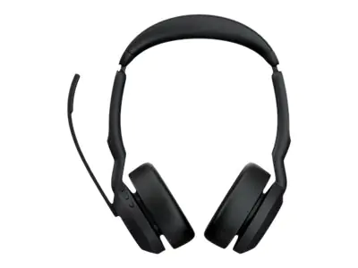 Jabra Evolve2 55 MS Stereo - Headset - On-Ear - Bluetooth - kabellos - aktive Rauschunterdrückung - USB-C - Schwarz - Zoom Certified, Cisco Webex Certified, Alcatel-Lucent-zertifiziert, Avaya Certified, Unify Certified, MFi Certified, Google Meet Certifie Jabra Evolve2 55 MS Stereo - Headset - On-Ear - Bluetooth - kabellos - aktive Rauschunterdrückung - USB-C - Schwarz - Zoom Certified, Cisco Webex Certified, Alcatel-Lucent-zertifiziert, Avaya Certified, Unify Certified, MFi Certified, Google Meet Certifie