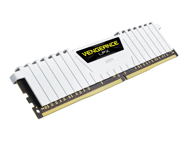 CORSAIR Vengeance LPX - DDR4 - Kit - 32 GB: 2 x 16 GB - DIMM 288-PIN - 3200 MHz / PC4-25600 - CL16 - 1.35 V - ungepuffert - non-ECC - weiß CORSAIR Vengeance LPX - DDR4 - Kit - 32 GB: 2 x 16 GB - DIMM 288-PIN - 3200 MHz / PC4-25600 - CL16 - 1.35 V - ungepuffert - non-ECC - weiß