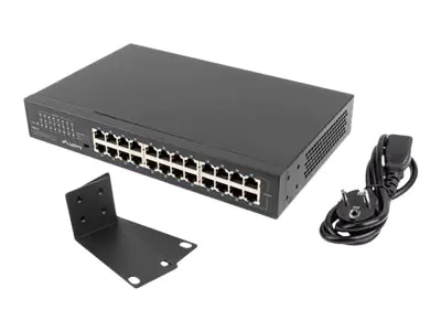 Lanberg RSGE-24 - Switch - unmanaged - 24 x 10/100/1000