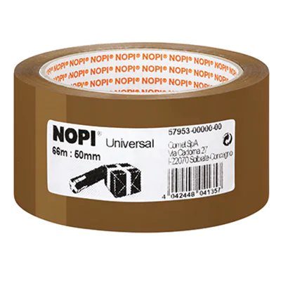 NOPI Packband 57953-00000 50mmx66m braun NOPI Packband 57953-00000 50mmx66m braun