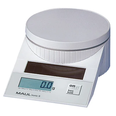 MAUL Briefwaage MAULtronic S 12,8cm 5 g - 5kg ohne Netzanschluss weiß MAUL Briefwaage MAULtronic S 12,8cm 5 g - 5kg ohne Netzanschluss weiß