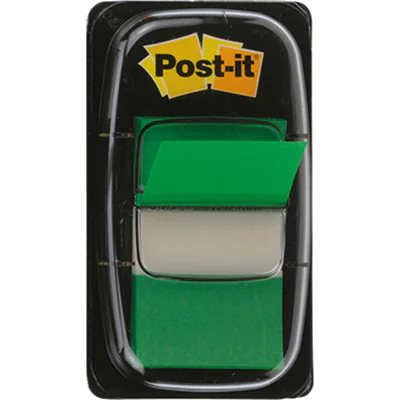 Post-it Haftstreifen Index Standard I680-3 25,4x43,2mm 50Blatt PES gn Post-it Haftstreifen Index Standard I680-3 25,4x43,2mm 50Blatt PES gn