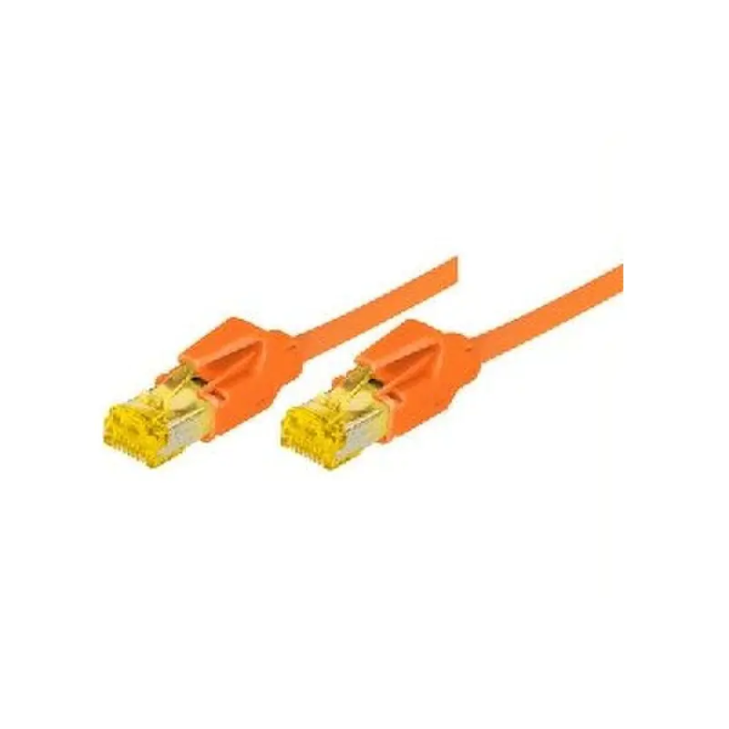 Tecline Patchkabel RJ-45 (M) RJ-45 (M) 72202A 2 m S/FTP CAT 6a Orange