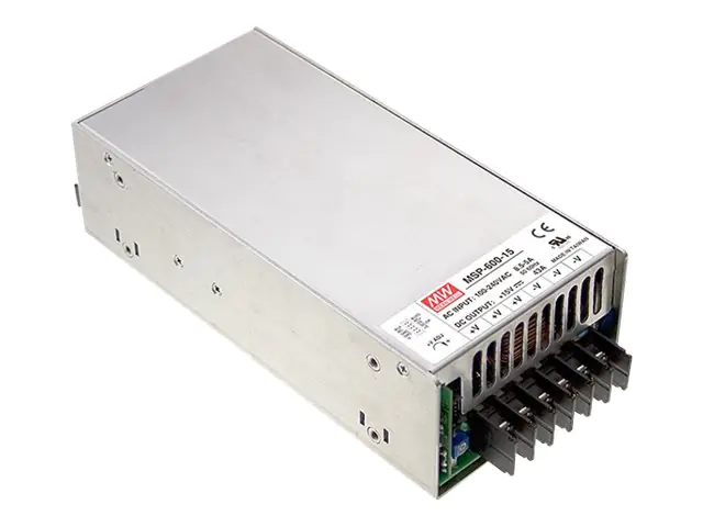 Meanwell Mean Well MSP-600 series MSP-600-24 - Netzteil (intern)