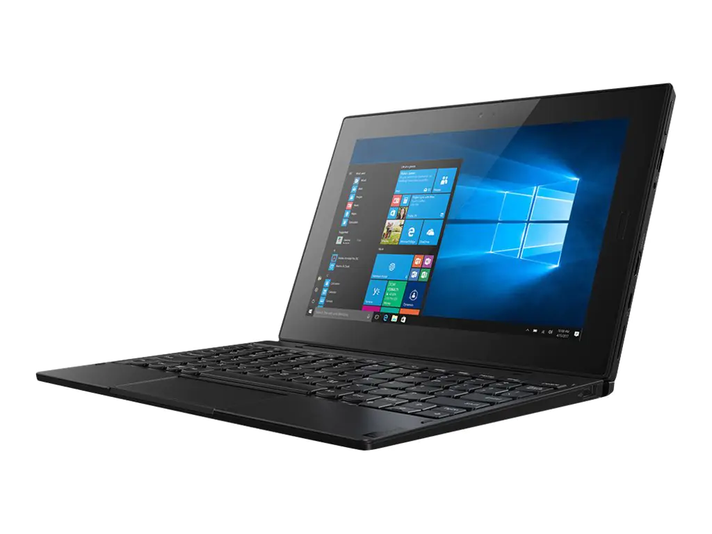 Lenovo Tablet 10 20L3 - Tablet - mit Tastatur-Dock - Celeron N4100 / 1.1 GHz - Win 10 Pro 64-Bit - 8 GB RAM - 128 GB eMMC - 25.65 cm (10.1")