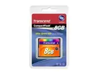 Transcend - Flash-Speicherkarte - 8 GB - 133x - CompactFlash