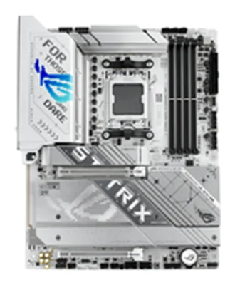 ASUS ROG STRIX X870-A GAMING WIFI - Motherboard - ATX - Socket AM5 - AMD X870 Chipsatz - USB4, USB 3.2 Gen 2, USB-C 3.2 Gen2, USB 3.2 Gen 1, USB-C 3.2 Gen 2x2 - Wi-Fi 7, 2.5 Gigabit LAN, Bluetooth - Onboard-Grafik (CPU erforderlich) - HD Audio (8-Kanal) ASUS ROG STRIX X870-A GAMING WIFI - Motherboard - ATX - Socket AM5 - AMD X870 Chipsatz - USB4, USB 3.2 Gen 2, USB-C 3.2 Gen2, USB 3.2 Gen 1, USB-C 3.2 Gen 2x2 - Wi-Fi 7, 2.5 Gigabit LAN, Bluetooth - Onboard-Grafik (CPU erforderlich) - HD Audio (8-Kanal)