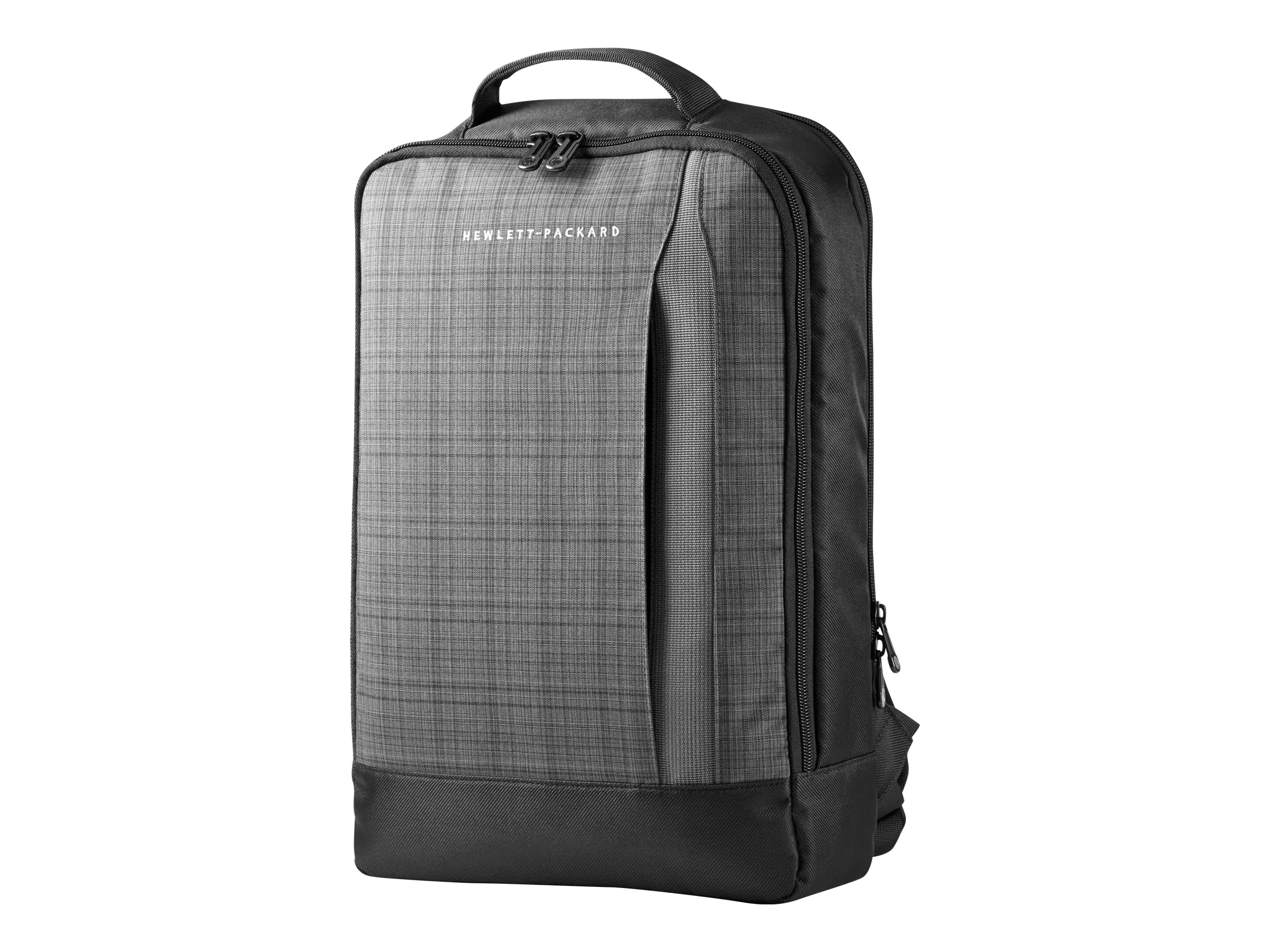 HP Slim Ultrabook Backpack - Notebook-Rucksack - 39.6 cm (15.6") - Gray Plaid, Black Twill - für HP 240 G8, 24X G7, 25X G8; ENVY 17; ProBook 440 G8, 630 G8, 635, 650 G8; ZBook Power G7