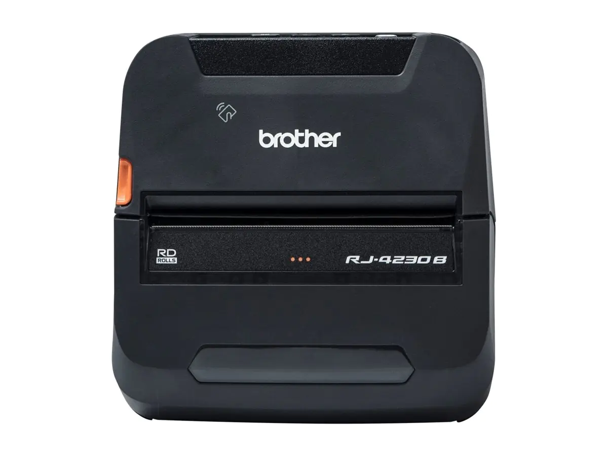 Brother RuggedJet RJ-4230B - Belegdrucker - Thermodirekt - Rolle (11,4 cm) - 203 x 203 dpi - bis zu 127 mm/Sek. - USB 2.0, Bluetooth 4.2