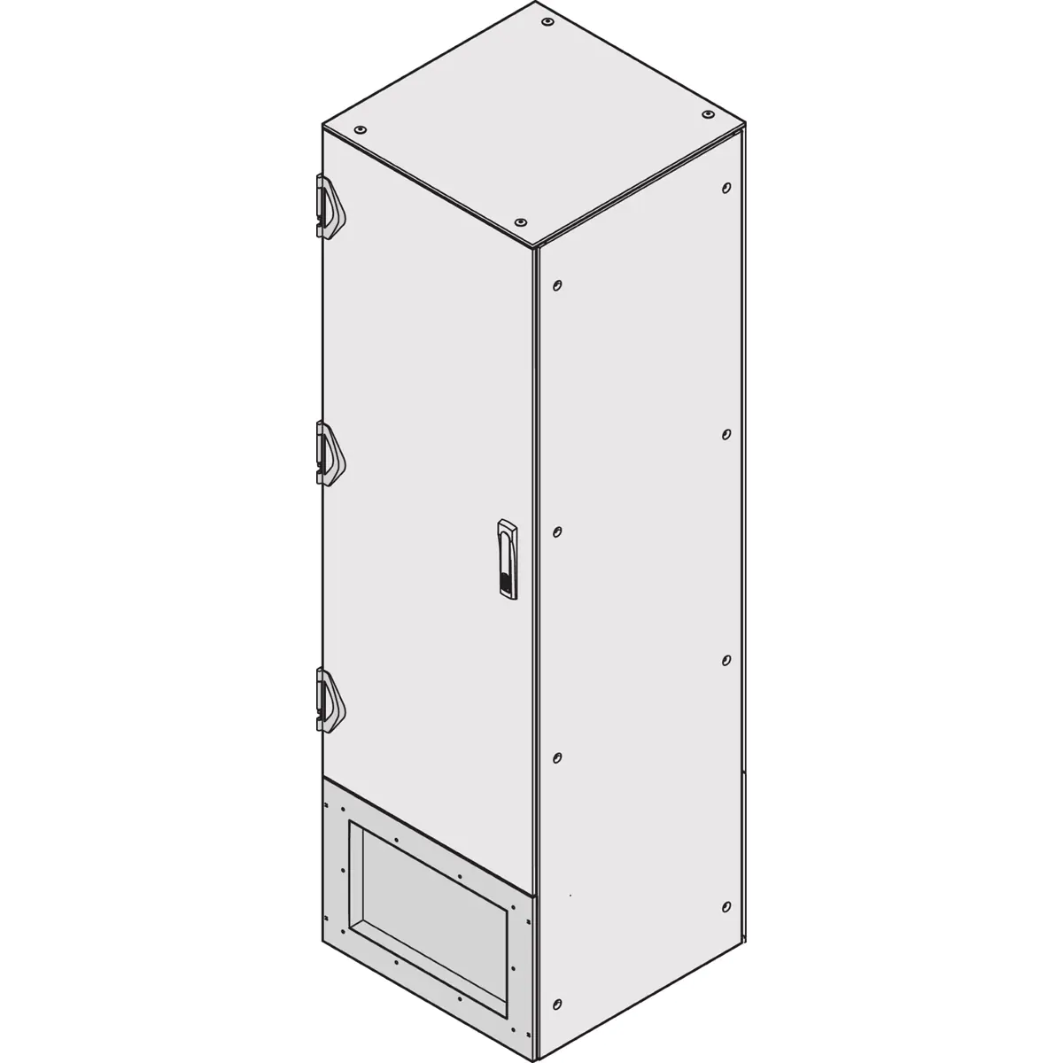 SCHROFF 22130580 EMV Anschlussplatte 1 St.
