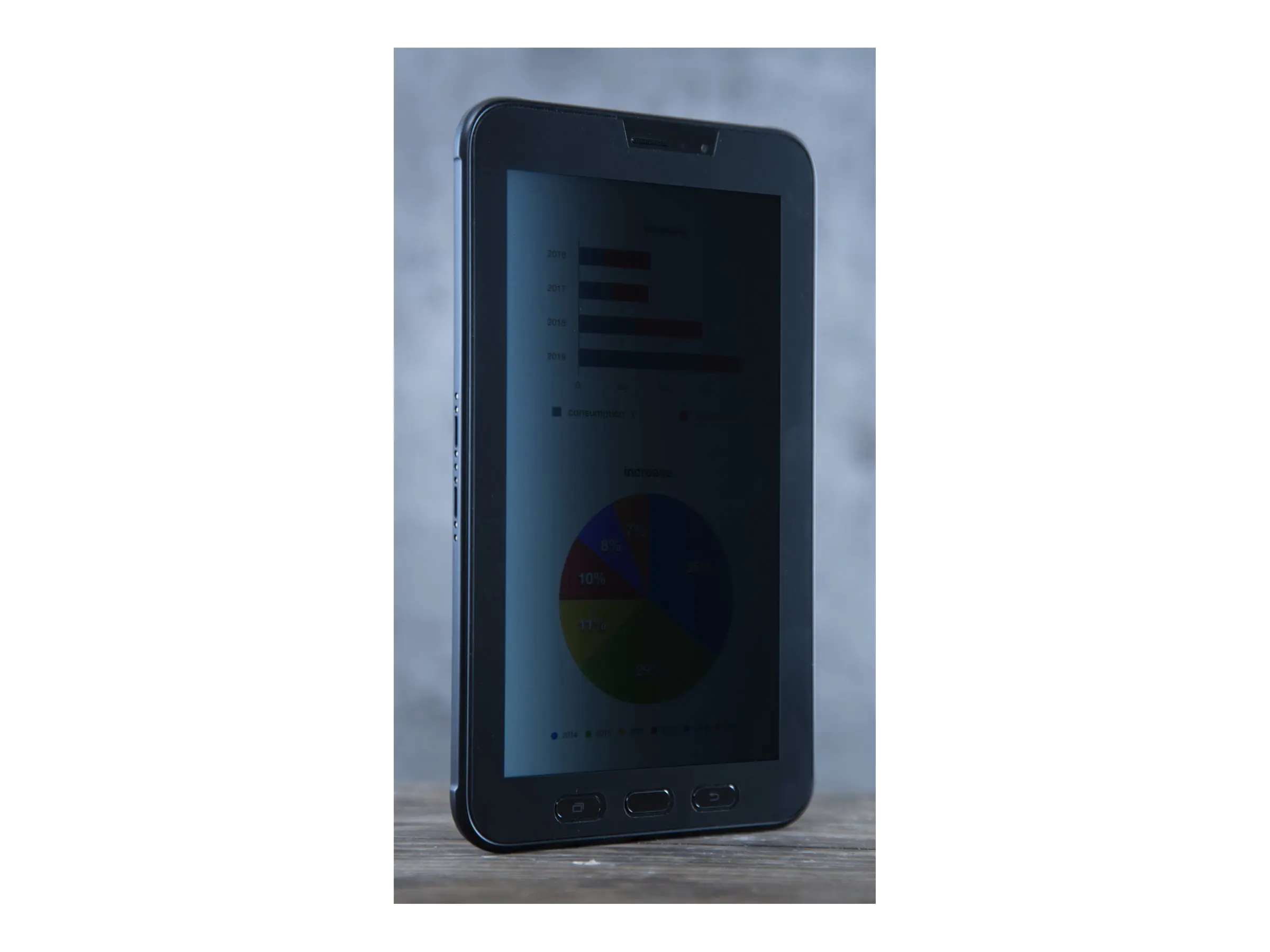 KAPSOLO Blickschutzfolie für Mobiltelefon (Querformat) KAP10125