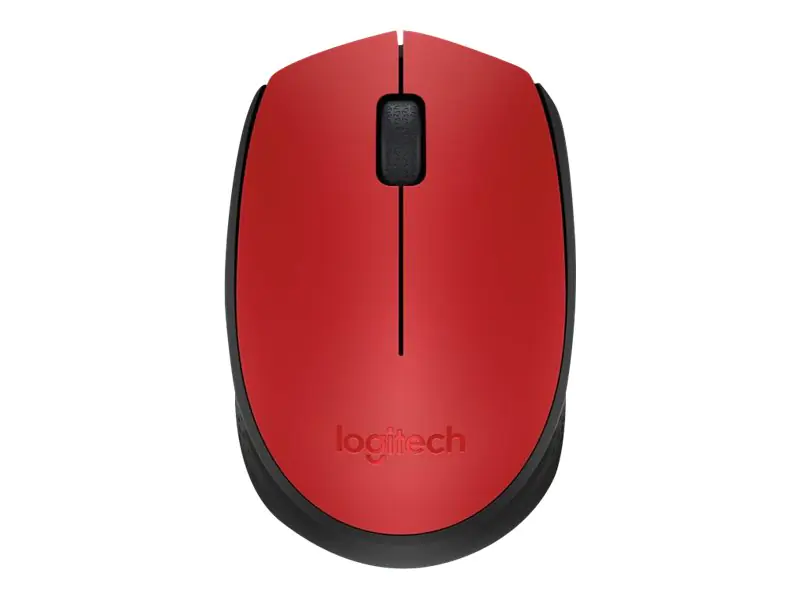 Logitech M171 - Maus - kabellos - 2.4 GHz - kabelloser Empfänger (USB) 910-004641
