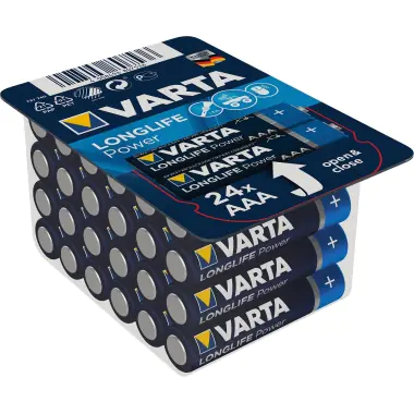 Varta Batterie Longlife Power 4903301124 AAA 1,5V 24 St./Pack.