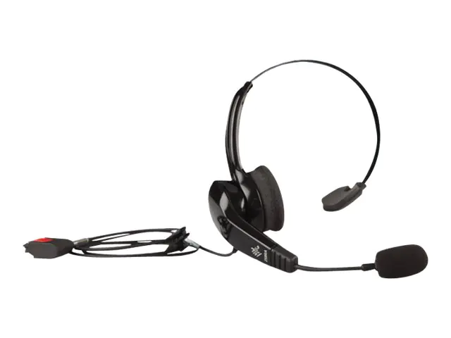 Zebra HS2100 - Headset - On-Ear - konvertierbar - kabelgebunden - 3,5 mm Stecker