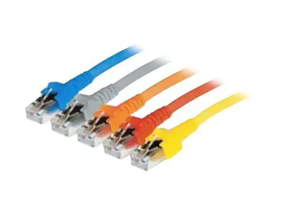 Dätwyler Patch-Kabel RJ-45 RJ-45 652003 SF/UTP CAT 5e 50.0 cm Grau