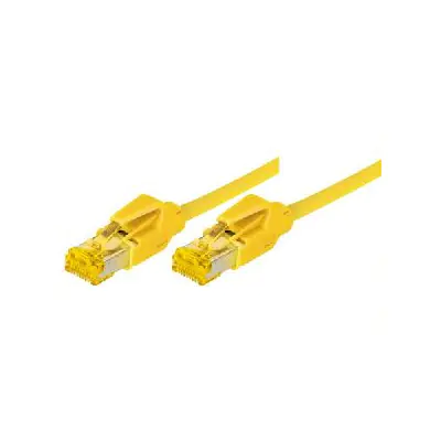exertis Connect - Patch-Kabel - RJ-45 (M) zu RJ-45 (M) - 50 cm - SFTP - CAT 6a - halogenfrei - Gelb