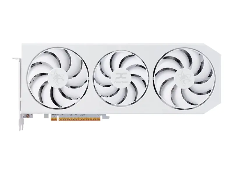 PowerColor RX 9070XT Hellhound Spectral White OC 16GB DDR6 - 16.384 MB