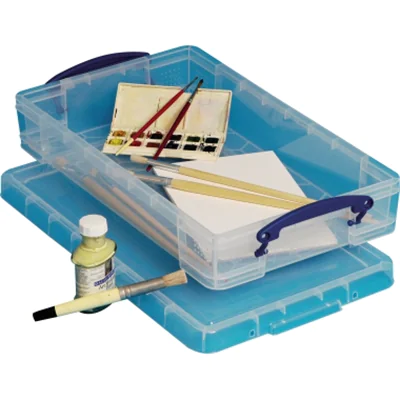 Really Useful Box Aufbewahrungsbox 6C 46,5x8,5x27cm 6l transparent Really Useful Box Aufbewahrungsbox 6C 46,5x8,5x27cm 6l transparent