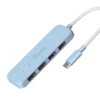 J5Create JCH341EC - Hub - umweltfreundlich, USB-C - 4 x USB 3.2 Gen 2 - Desktop