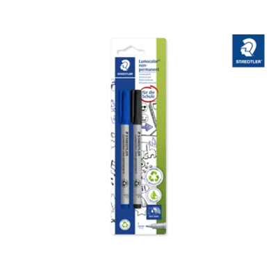 STAEDTLER® Folienstift Lumocolor 0,6mm farbig sortiert nicht dokumentenecht 2 St./Pack. STAEDTLER® Folienstift Lumocolor 0,6mm farbig sortiert nicht dokumentenecht 2 St./Pack.