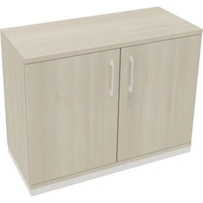 Flügeltürenschrank 2OH B1000xT442xH781 ws/Akazie Flügeltürenschrank 2OH B1000xT442xH781 ws/Akazie