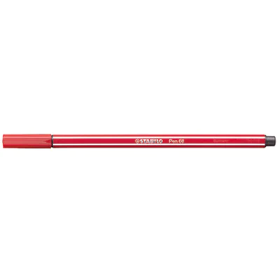 STABILO Fasermaler Pen 68/40 M 1mm Rundspitze rot STABILO Fasermaler Pen 68/40 M 1mm Rundspitze rot