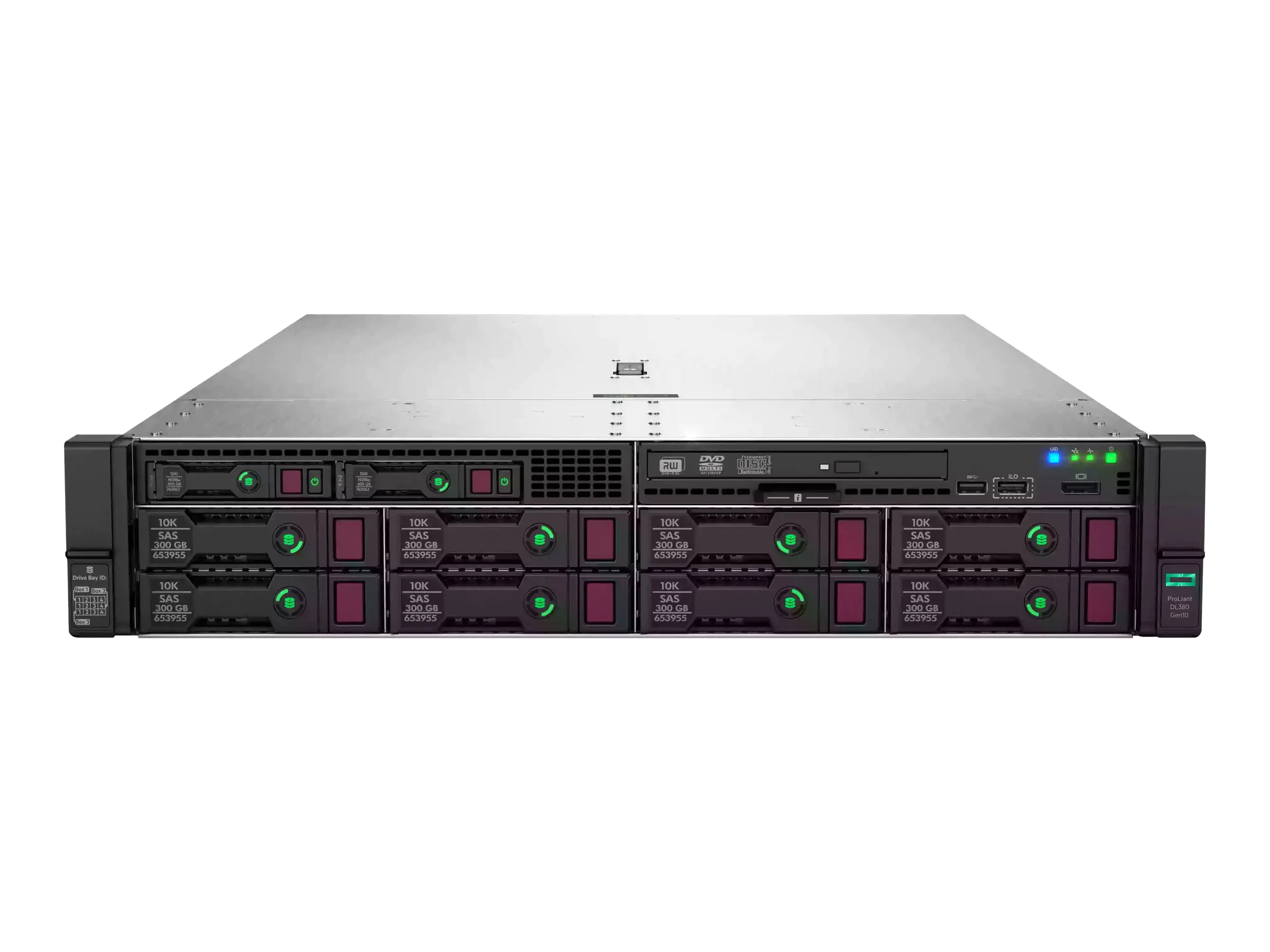 HPE ProLiant DL380 Gen10 Network Choice - Server - Rack-Montage - 2U - zweiweg - 1 x Xeon Bronze 3204 / 1.9 GHz - RAM 16 GB - SATA/SAS - Hot-Swap 8.9 cm (3.5") Schacht/Schächte - keine HDD - GigE - Monitor: keiner - BTO