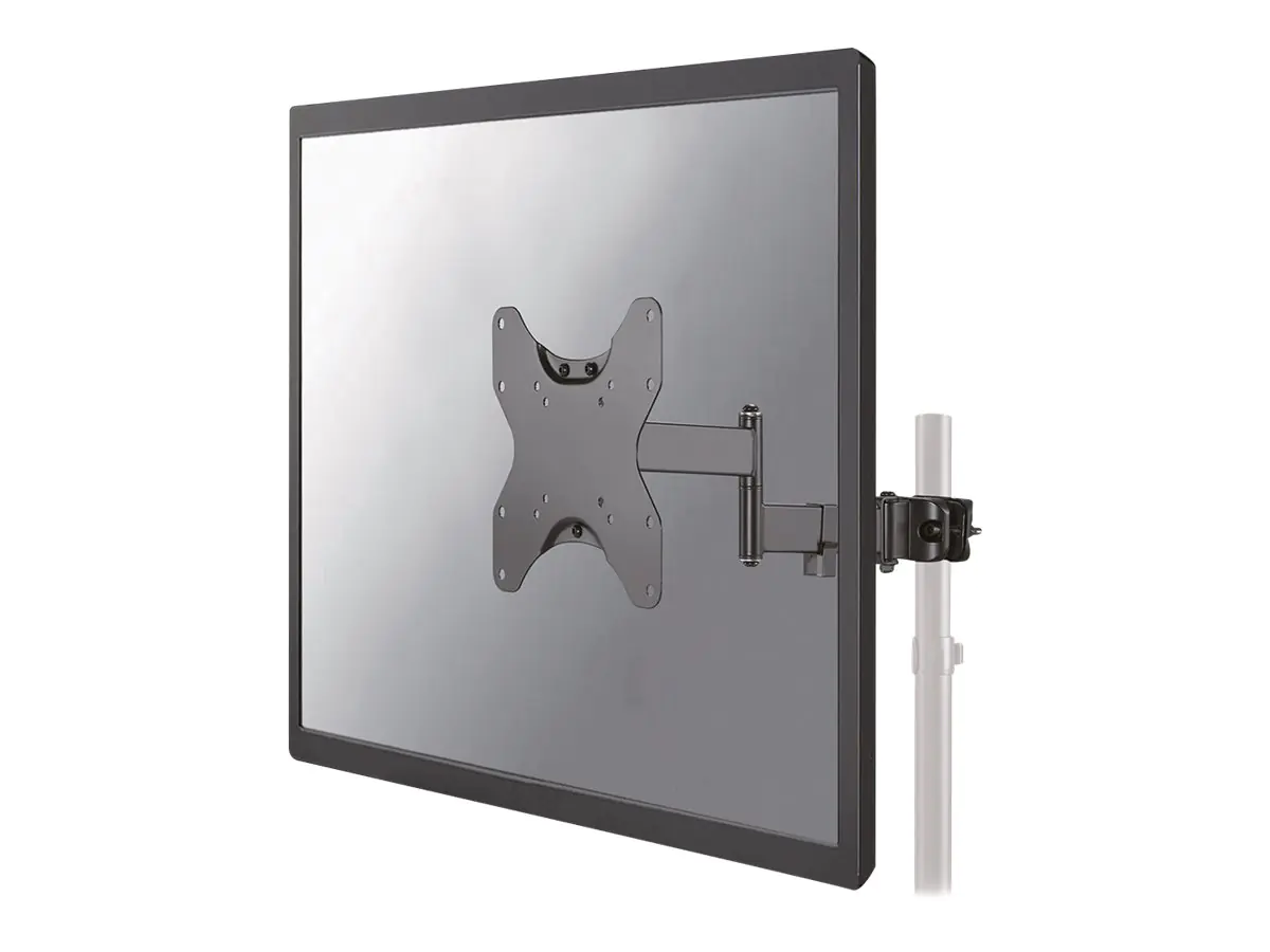 Neomounts FL40-450BL12 - Befestigungskit (Stangenbefestigung) - Voll beweglich - für TV - Schwarz - Bildschirmgröße: 58.4-106.7 cm (23"-42")