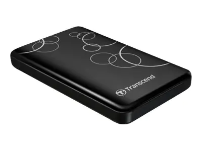 Transcend StoreJet 25A3 - Festplatte - 1 TB - extern (tragbar) - 2.5" (6.4 cm) - USB 3.0 - Schwarz