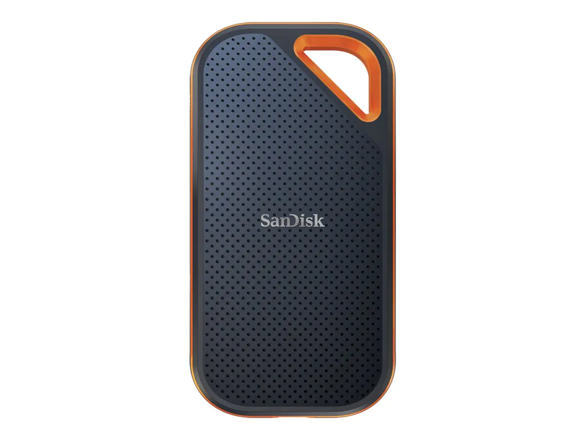SanDisk Extreme PRO Portable V2 - SSD - 4 TB - extern (tragbar) - USB 3.2 Gen 2x2 - 256-Bit-AES