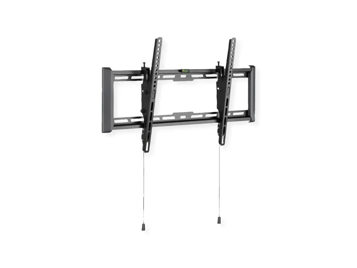 VALUE Befestigungskit (Wandmontage) - neigbar - für LCD TV - 47 mm Wandabstand, < 75 kg, VESA 600 x 400 - Metall - Schwarz - Bildschirmgröße: 94-203 cm (37"-80") 17.99.1221