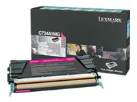 Lexmark - Hohe Ergiebigkeit - Magenta - Original - Tonerpatrone LCCP, LRP - für Lexmark C736dn, C736dtn, C736N, X736de, X738de, X738dte