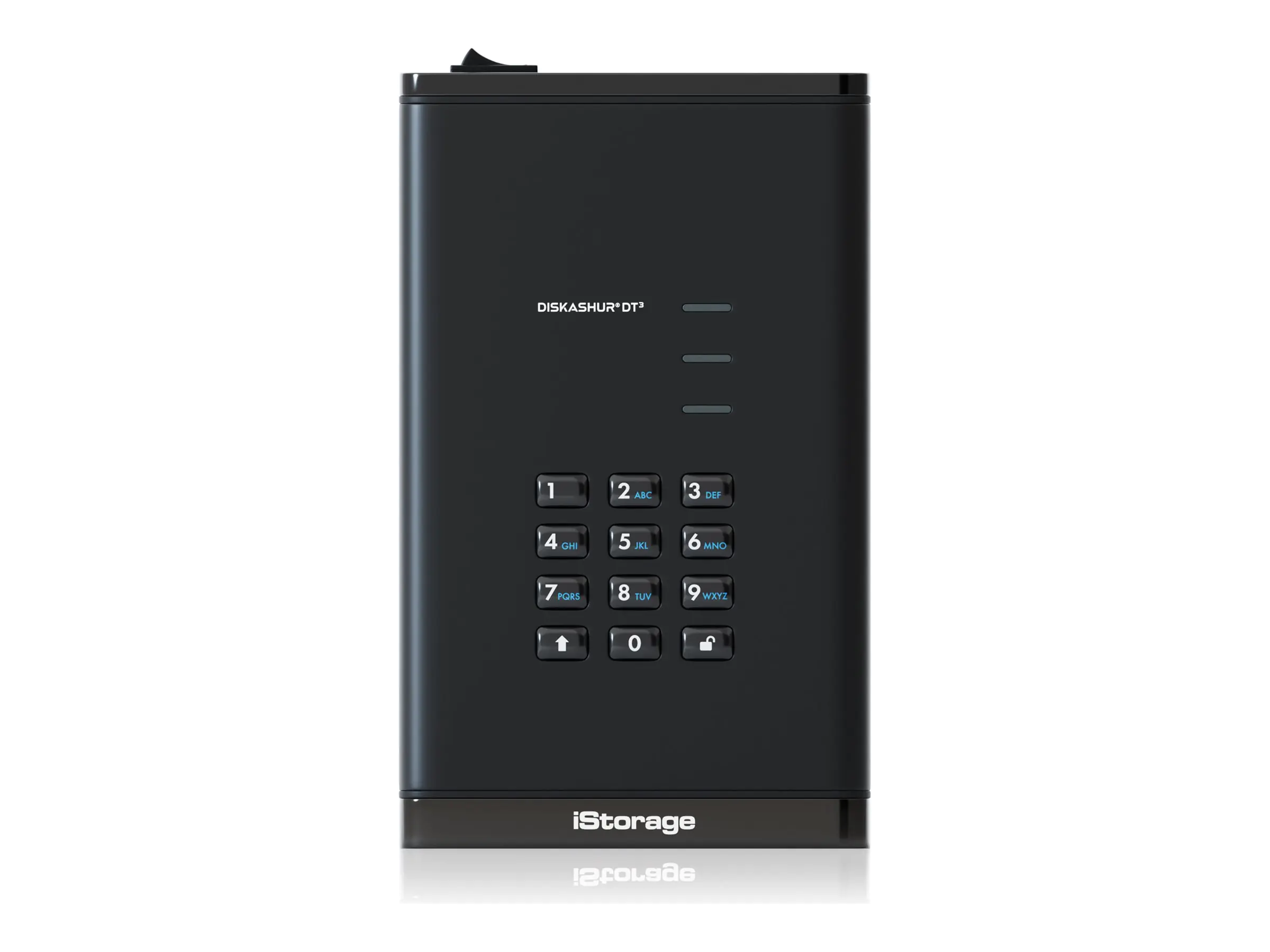 iStorage diskAshur PRO³ - Festplatte - verschlüsselt - 2 TB - extern (tragbar) IS-DAP3-256-2000-F