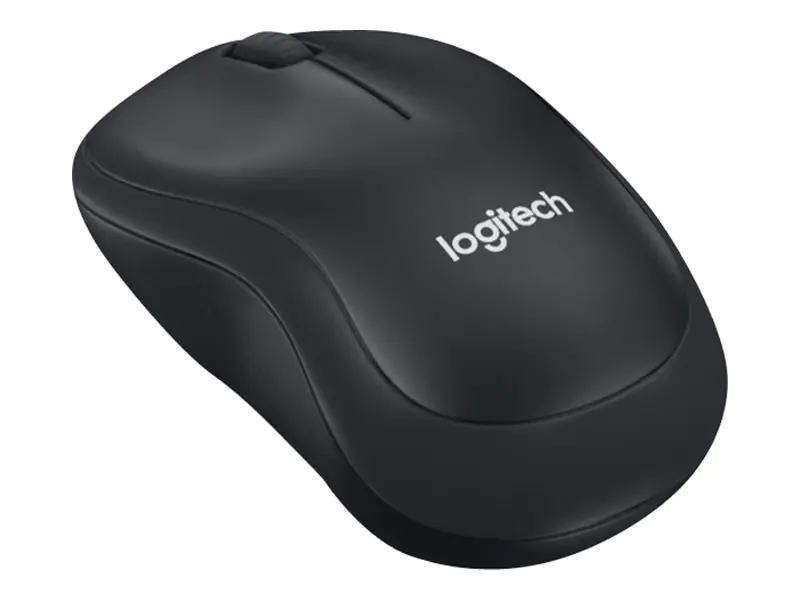 Logitech B220 Silent - Maus - optisch - 3 Tasten - kabellos - 2.4 GHz - kabelloser Empfänger (USB) 910-004881
