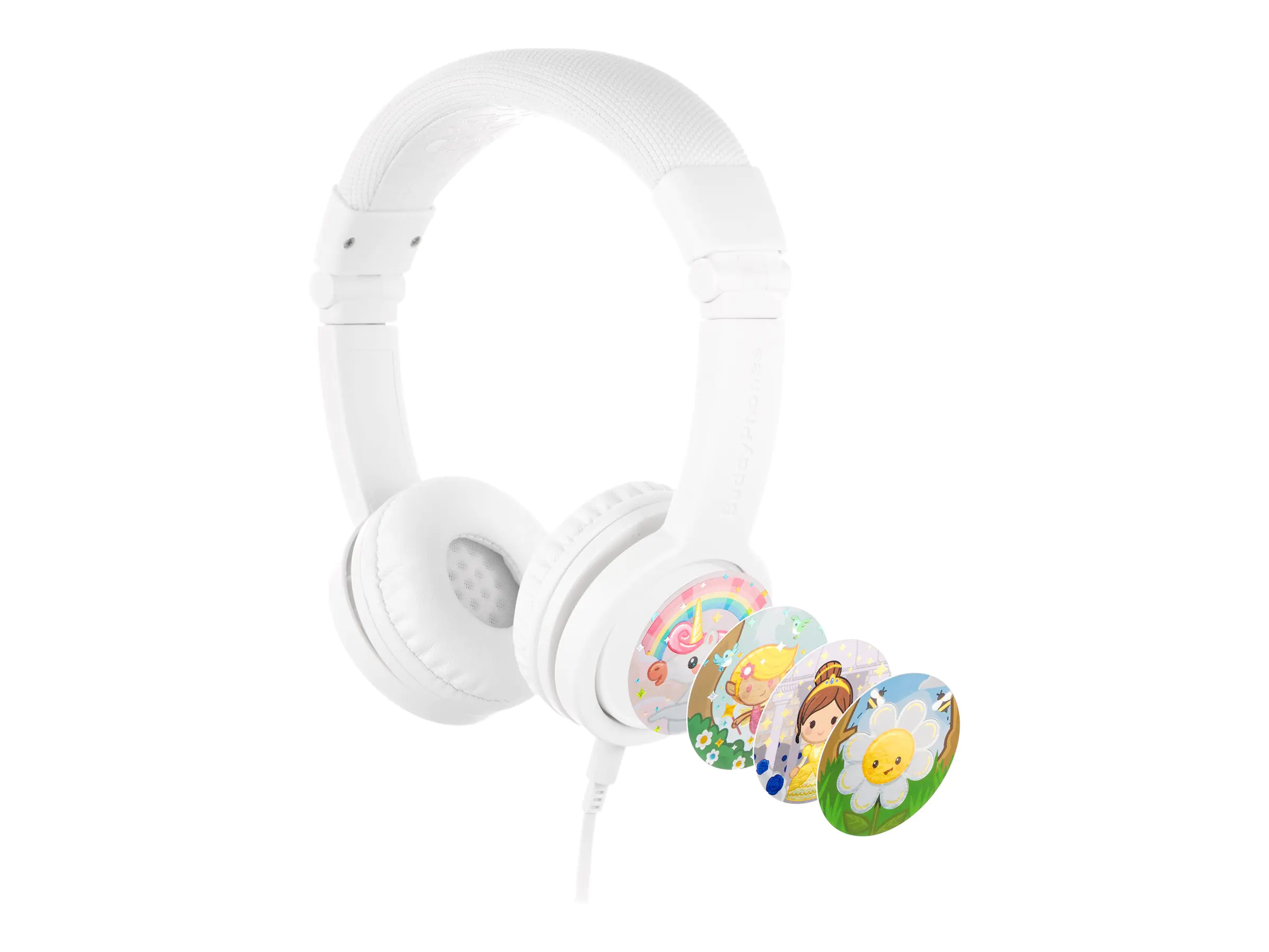 BuddyPhones Onanoff BuddyPhones Explore+ - Kopfhörer mit BP-EXPLOREP-WHITE