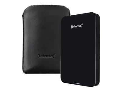 Intenso Memory Drive - Festplatte - 1 TB - extern (tragbar) - 2.5" (6.4 cm) - USB 3.0 - 5400 rpm - Puffer: 8 MB - Schwarz