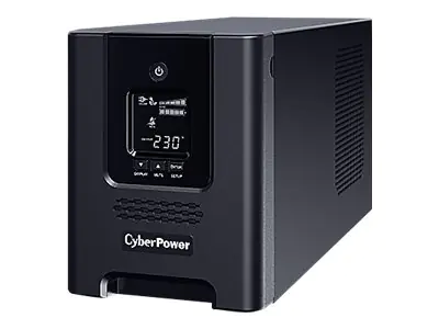 CyberPower Professional Tower Series PR2200ELCDSL - USV - Wechselstrom 230 V - 2700 Watt - 3000 VA - RS-232, USB - Ausgangsanschlüsse: 9 - aktive PFC - Schwarz