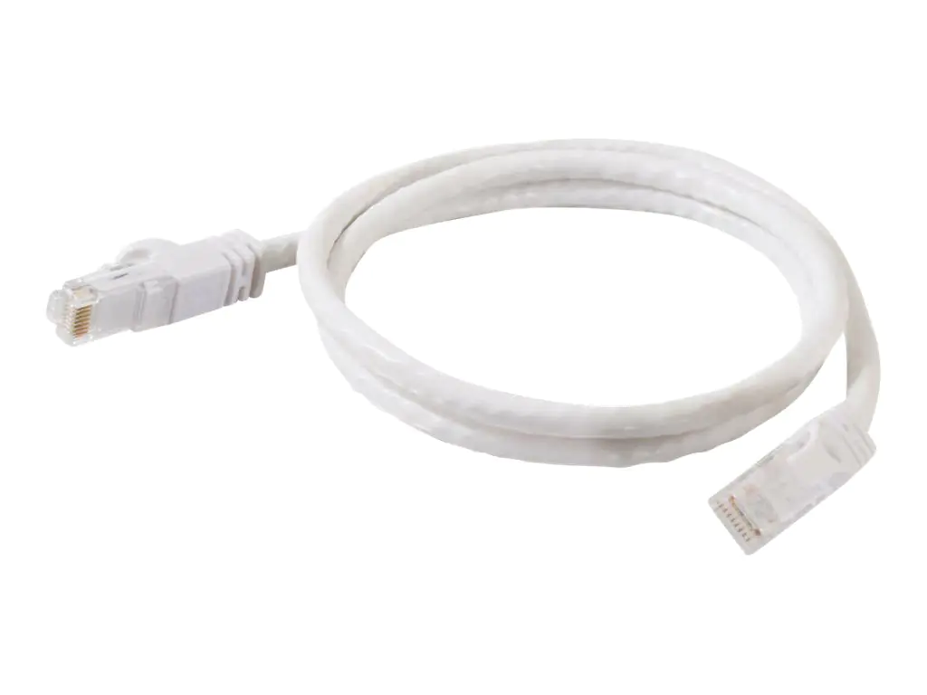C2G Patch-Kabel RJ-45 RJ-45 83486 UTP-Kabel CAT 6 1.00 m Weiß