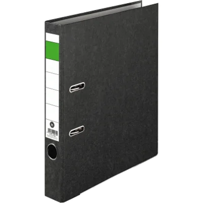 Ordner Economy DIN A4 50mm RC Pappe schwarz 25 St./Pack. Ordner Economy DIN A4 50mm RC Pappe schwarz 25 St./Pack.