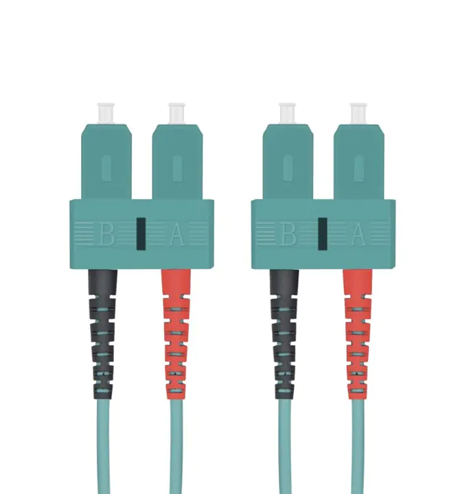 Bayko LWL Patchkabel SC/SC Duplex 50/125µm OM3 aqua 3,0m