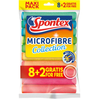 Spontex Allzwecktuch Microfibre Collection 19780028 sort. 10St. Spontex Allzwecktuch Microfibre Collection 19780028 sort. 10St.