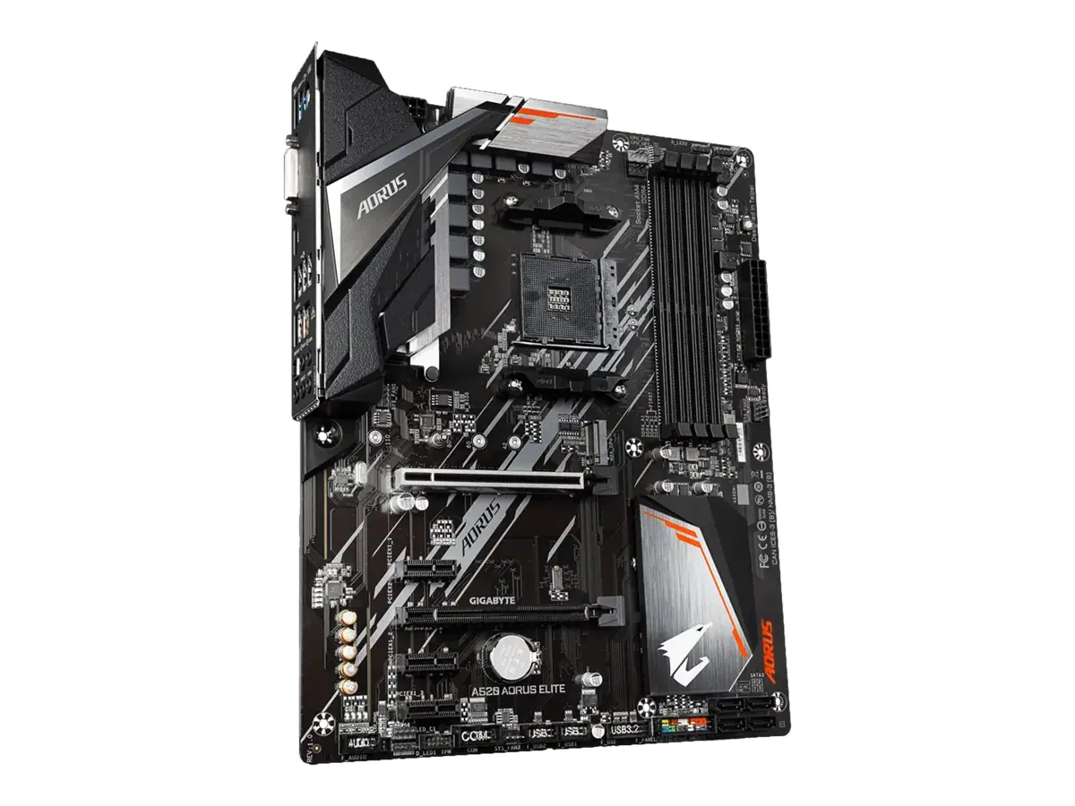 Gigabyte A520 AORUS ELITE - 1.0 - Motherboard - ATX - Socket AM4 - AMD A520 Chipsatz - USB 3.2 Gen 1, USB 3.2 Gen 2 - Gigabit LAN - Onboard-Grafik (CPU erforderlich) - HD Audio (8-Kanal)