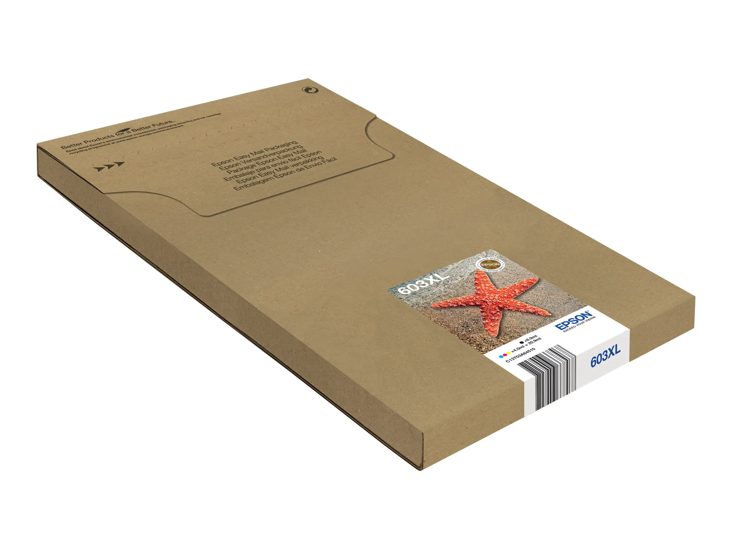 Epson 603XL Multipack Easy Mail Packaging - 4er-Pack C13T03A64510