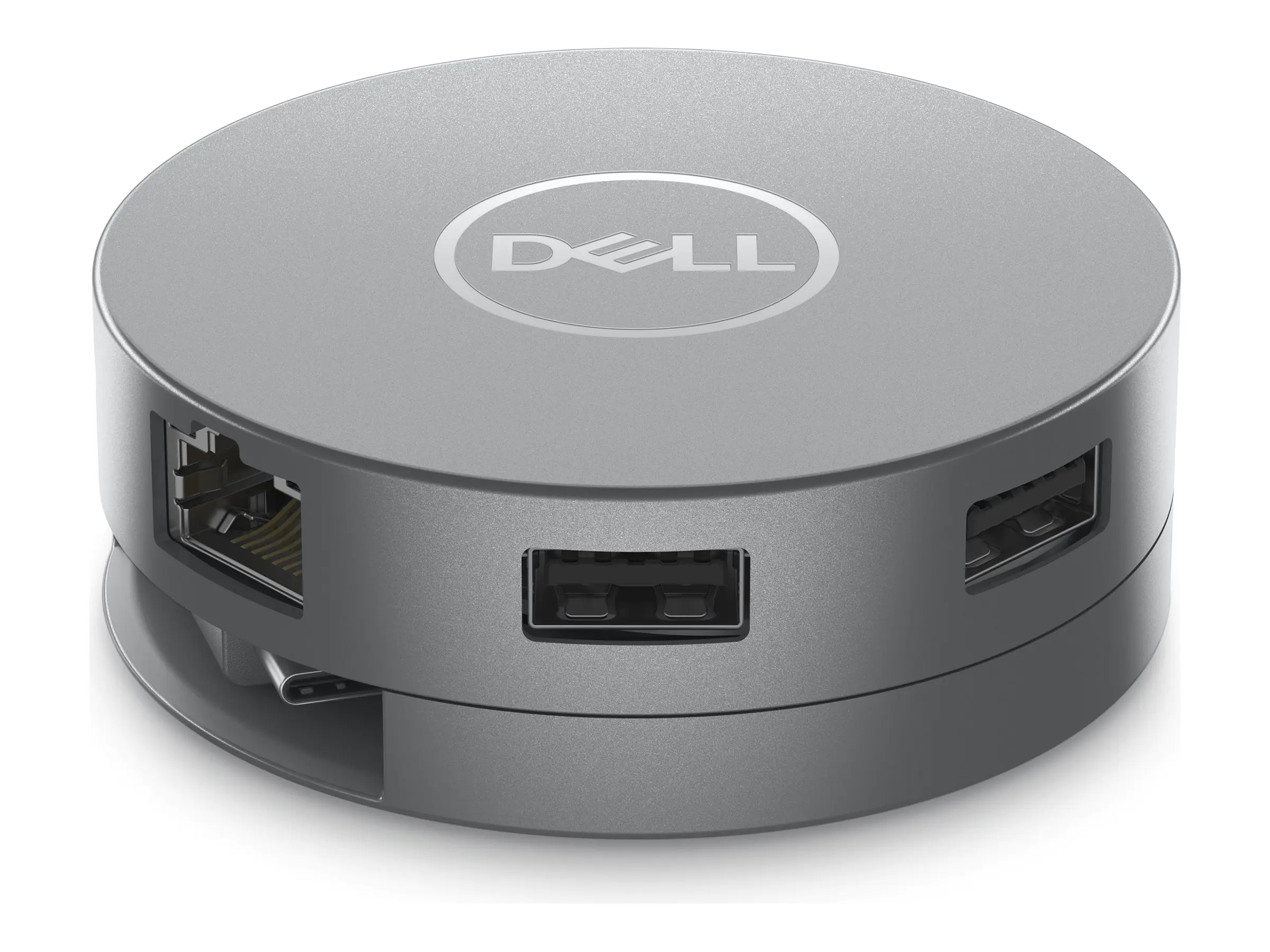 Dell 6-in-1 Multiport Adapter DA305 - Multiport-Adapter - USB-C - HDMI, DP, USB-C - 1GbE