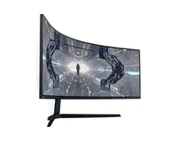Samsung Odyssey G9 C49G94TSSP - QLED-Monitor - gebogen - 124 cm (49") - 5120 x 1440 Dual Quad HD @ 240 Hz - VA - 1000 cd/m² - 2500:1 - DisplayHDR 1000 - 1 ms - HDMI, 2xDisplayPort - Schwarz