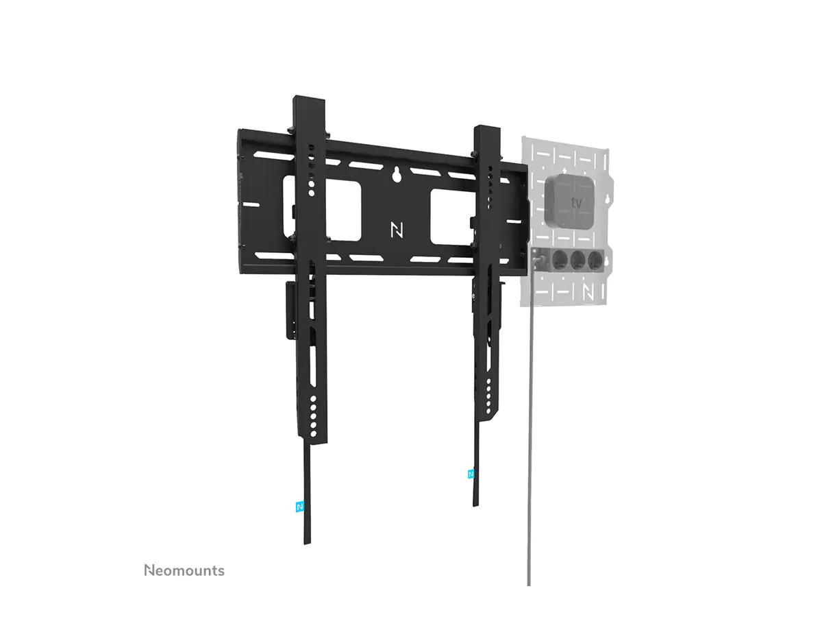 Neomounts LEVEL-750 - Befestigungskit - für TV - schwerlast - verriegelbar - Stahl - Schwarz - Bildschirmgröße: 81.3-191 cm (32"-75") - Wandmontage