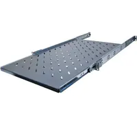 DEXLAN 755282 - Schiebbare Ablage - Schwarz - 35 kg - 48,3 cm (19 Zoll) - 750 mm