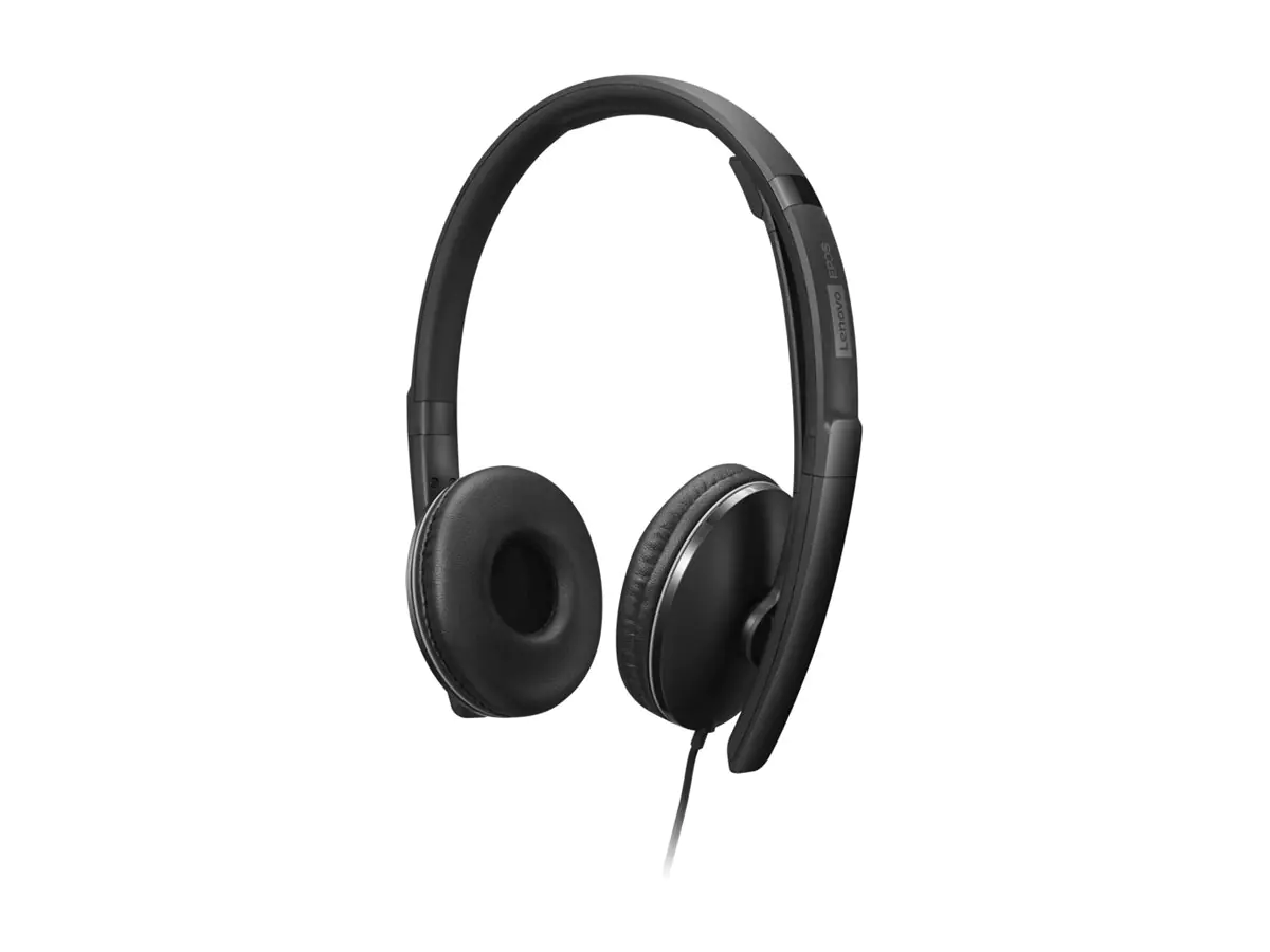 Lenovo Gen 2 - Headset - On-Ear - kabelgebunden - USB-C - Schwarz - Zertifiziert für Microsoft Teams Lenovo Gen 2 - Headset - On-Ear - kabelgebunden - USB-C - Schwarz - Zertifiziert für Microsoft Teams