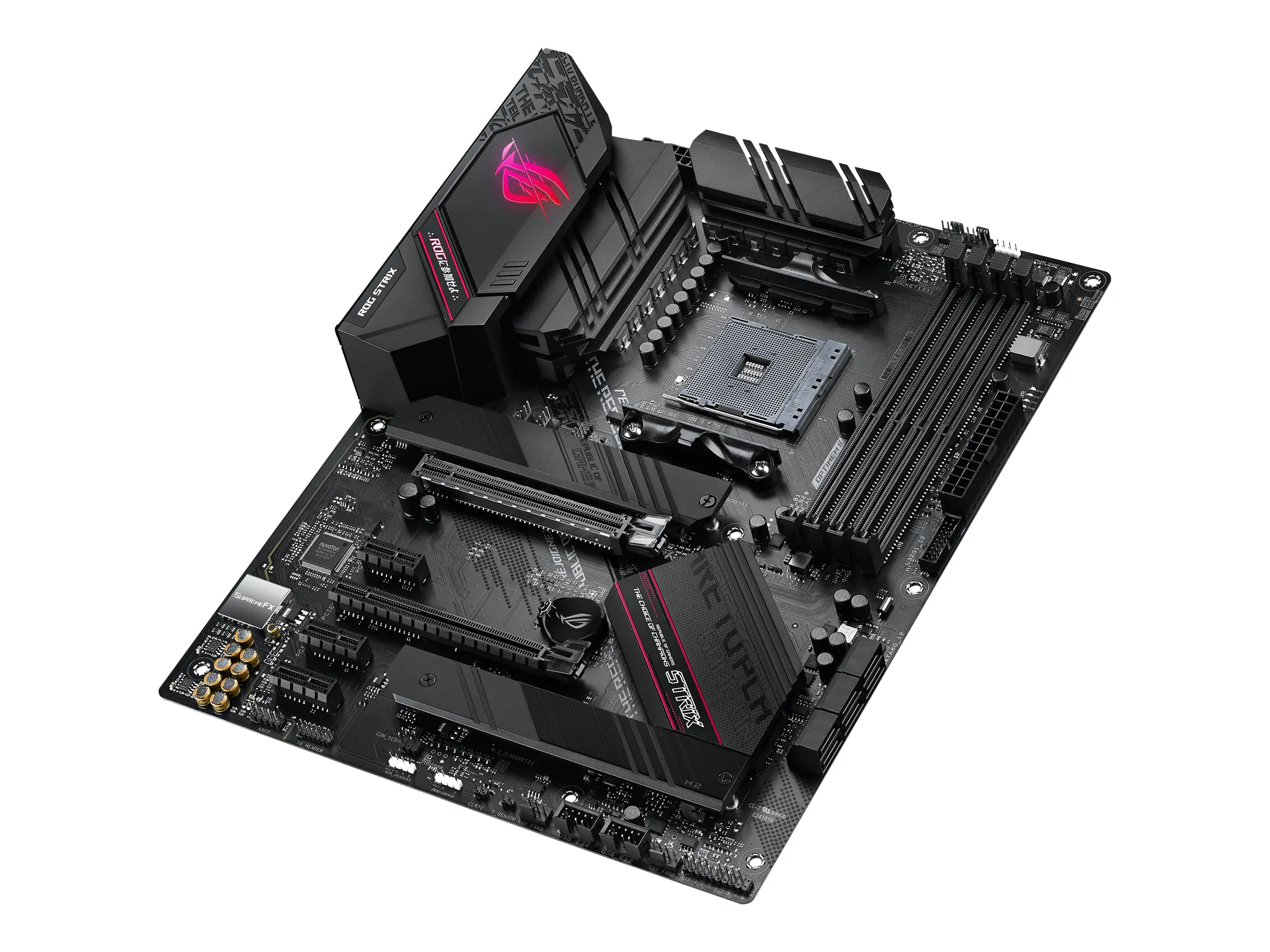 ASUS ROG STRIX B550-F GAMING WIFI II - Motherboard - ATX - Socket AM4 - AMD B550 Chipsatz - USB-C Gen2, USB 3.2 Gen 1, USB 3.2 Gen 2 - 2.5 Gigabit LAN, Wi-Fi 6, Bluetooth - Onboard-Grafik (CPU erforderlich) - HD Audio (8-Kanal)